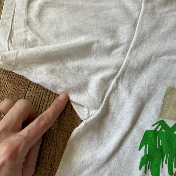 Vintage 1991 Orion Home Video Short Sleeve Vacation Crewneck Graphic T-Shirt -L - Picture 7 of 14